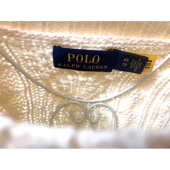 Polo Ralph Lauren Cable Knit Pullover Classic Sweater Size XS Round Neck
Ivory - Picture 9 of 15